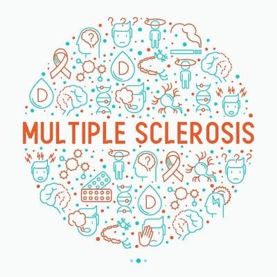 Symptômes gastro-intestinaux et gravité de la sclérose